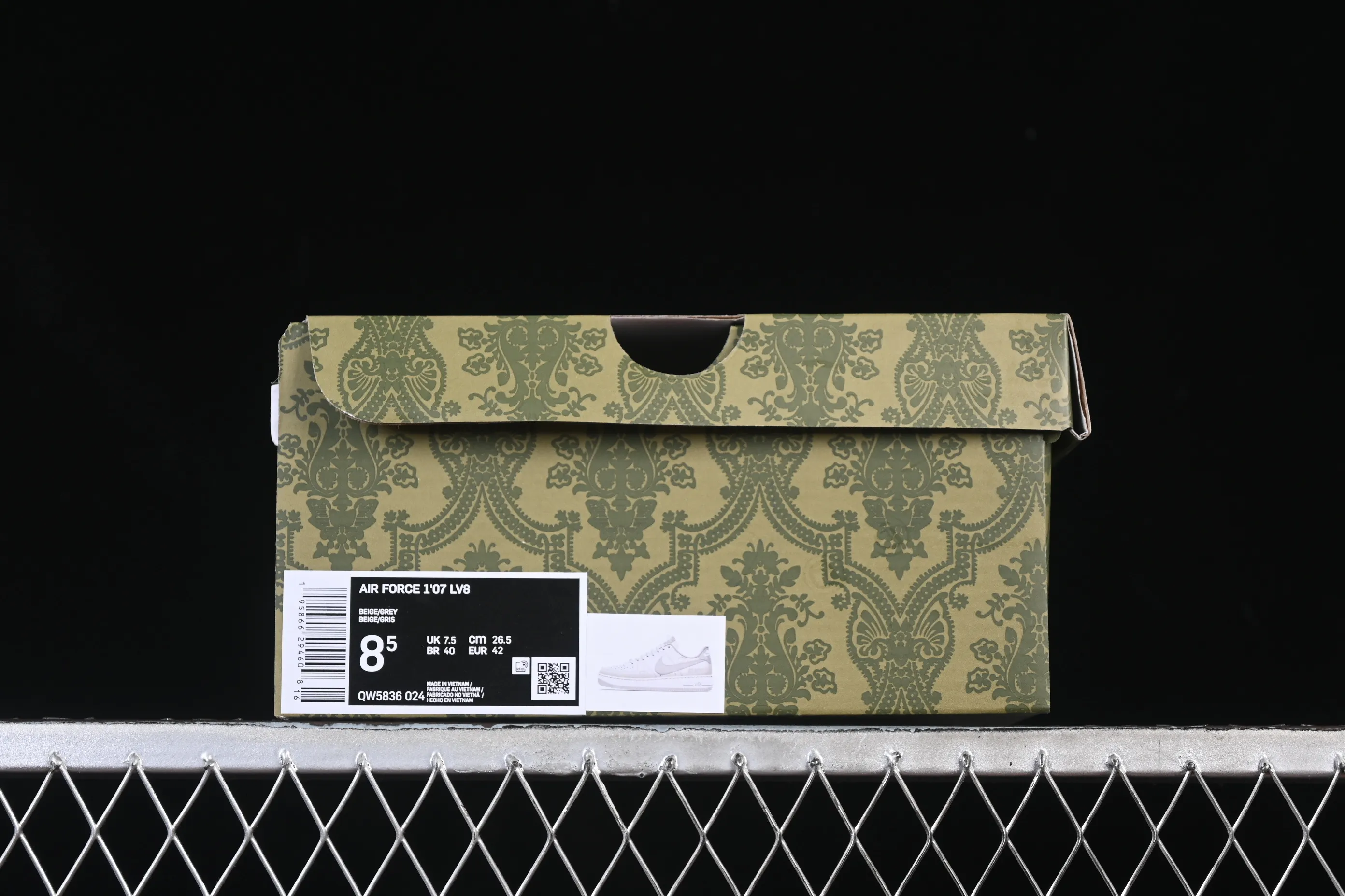All categories Nk Air Force 1 Air Force series Nk Air Force 1 Low Air Force low top Nike Air Force 1'07 Low Gucci co-branded grimace beige Air Force 1 low top casual sneakers QW5836-024